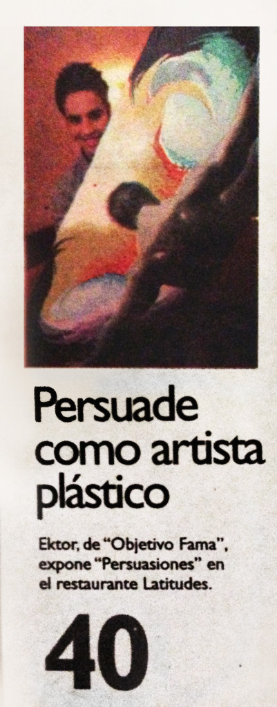 persuade como artista